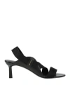 Ferragamo Vale 55 Vara Bow Slingback Sandals In Black