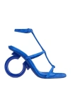 Ferragamo Elina 100mm Open-toe Sandals In Blue