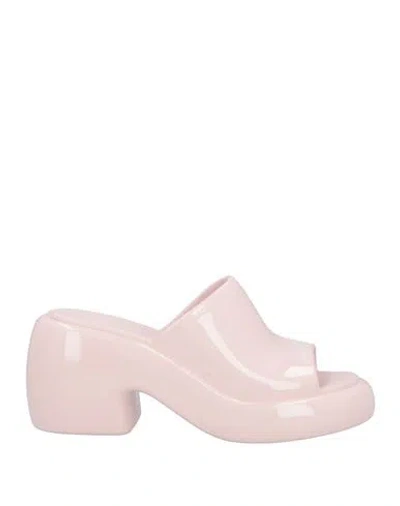 Ferragamo Woman Sandals Light Pink Size 8 Rubber