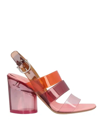 Ferragamo Sandals In Pink