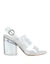 Ferragamo Sandals In Transparent