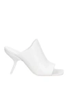Ferragamo Woman Sandals White Size 8 Leather