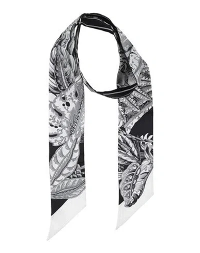 Ferragamo Woman Scarf Black Size - Silk