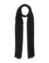 Ferragamo Woman Scarf Black Size - Silk In Black