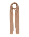 Ferragamo Woman Scarf Camel Size - Cashmere In Brown
