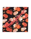 Ferragamo Pomegranate Print Silk Scarf In Purple