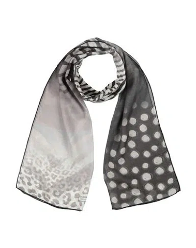 Ferragamo Woman Scarf Lead Size - Modal, Cashmere In Burgundy