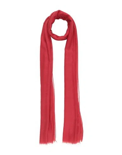 Ferragamo Woman Scarf Red Size - Cashmere
