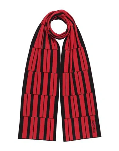 Ferragamo Woman Scarf Red Size - Wool, Cashmere