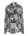Ferragamo Woman Shirt Black Size 12 Silk In Black