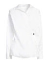 Ferragamo Woman Shirt White Size 8 Cotton In White
