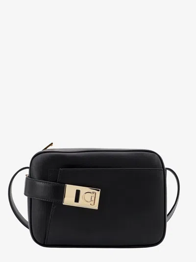 Ferragamo Woman Shoulder Bag Woman Black Shoulder Bags