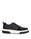 Ferragamo Multicolor Gancini Sneaker In Black