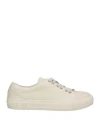 Ferragamo Woman Sneakers White Size 9.5 Calfskin In White