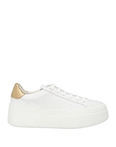 Ferragamo Woman Sneakers White Size 7.5 Calfskin