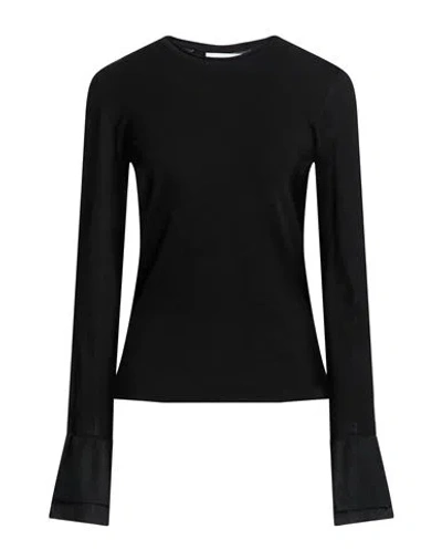 Ferragamo Woman Sweater Black Size L Virgin Wool