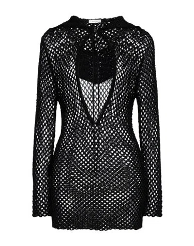 Ferragamo Woman Sweater Black Size L Viscose