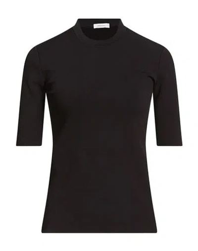 Ferragamo Woman Sweater Black Size L Viscose, Polyester, Polyamide, Elastane