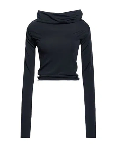 Ferragamo Woman Sweater Black Size M Viscose, Polyamide, Polyurethane