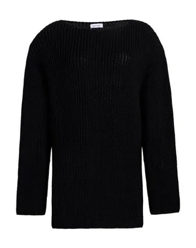 Ferragamo Woman Sweater Black Size Xs Cotton