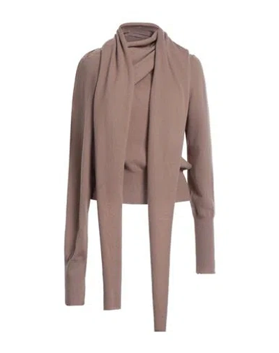 Ferragamo Woman Sweater Camel Size M Cashmere In Beige