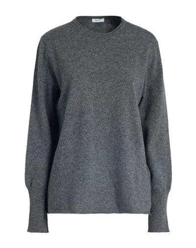 Ferragamo Woman Sweater Grey Size L Cashmere In Gray