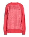 Ferragamo Cotton-blend Geometric Shirt In Red