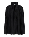 Ferragamo Woman Top Black Size S Viscose, Elastane In Black