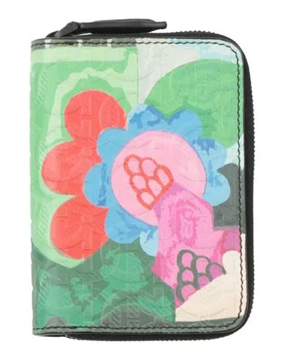Ferragamo Woman Wallet Green Size - Leather