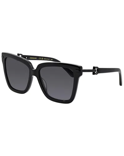 Ferragamo Women's 1085s 57mm Sunglasses In Black