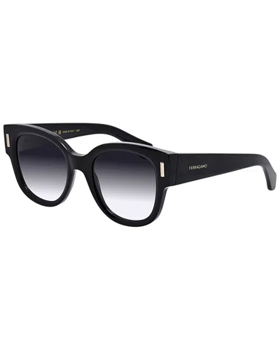 Ferragamo Women's 2007s 51mm Sunglasses In Black