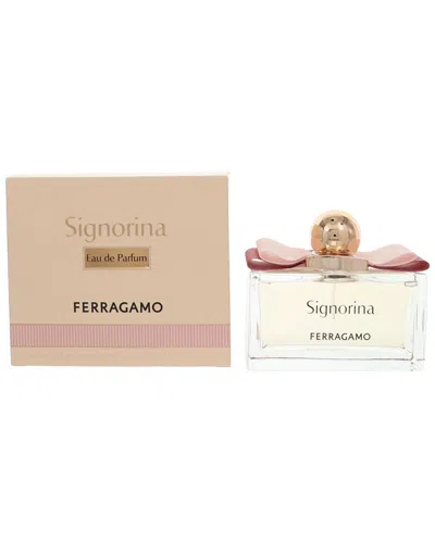 Ferragamo Women's 3.4oz Signorina Eau De Parfum Spray In Transparent
