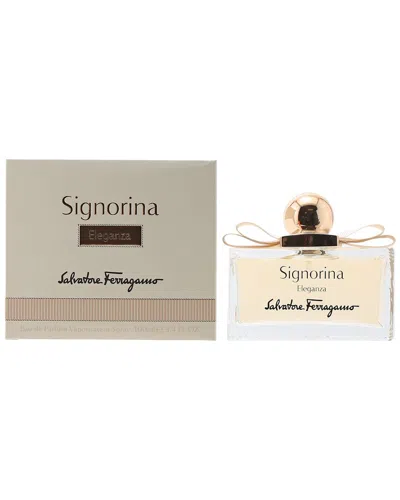 Ferragamo Women's 3.4oz Signorina Eleganza Edp In Transparent