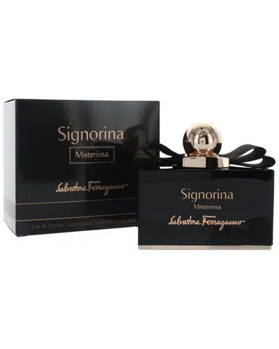 Ferragamo Women's 3.4oz Signorina Misteriosa Eau De Parfum Spray In Black