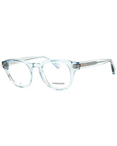 Ferragamo Women's 50mm Optical Frames In Blue