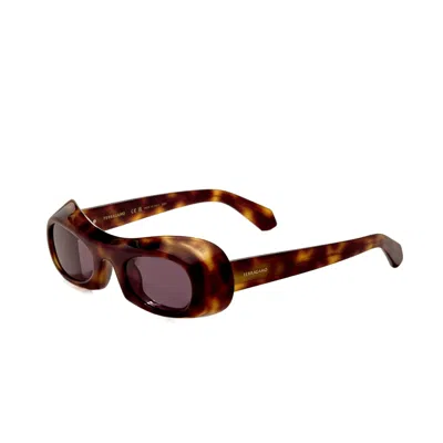 Ferragamo Women's 51mm Brown Sunglasses In Gray