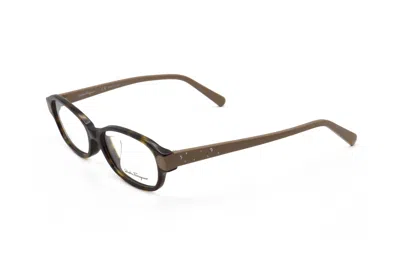 Ferragamo Women's 53mm Havana/nut Eyeglasses Sf2795ra-274-53 In Brown
