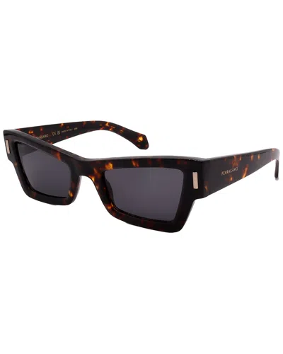 Ferragamo Women's 53mm Sunglasses In Brown