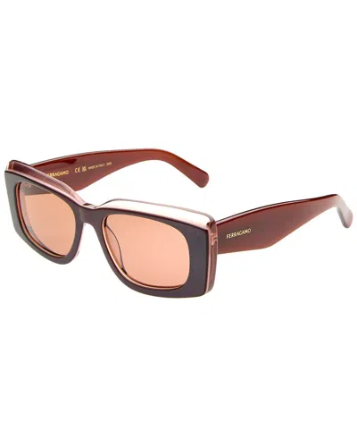 Ferragamo Women's 54mm Sunglasses In Brown