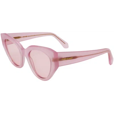 Ferragamo Women's 55 Mm Pink Opticals