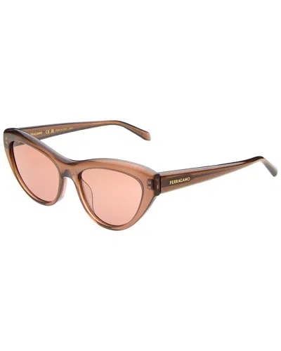 Ferragamo Women's 55mm Sunglasses In Brown