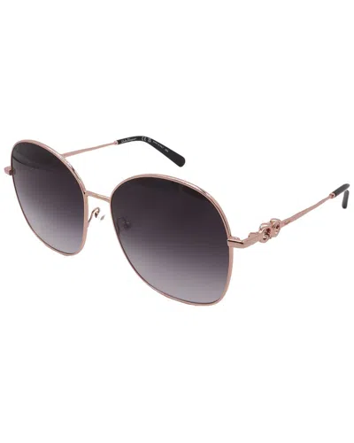 Ferragamo Women's 59mm Sunglasses In Gold