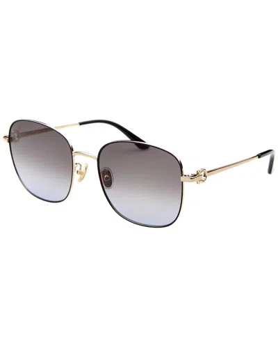 Ferragamo Women's 60mm Sunglasses In Gold