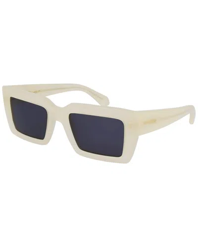 Ferragamo Women's 76058 54mm Sunglasses In White