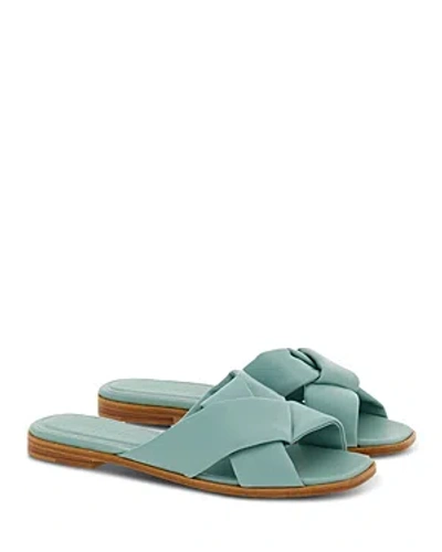 Ferragamo Women's Alrai Slide Sandals In Blue