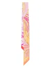 Ferragamo Women Animals Print Mini Bandeau In Pink & Purple