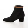 Ferragamo Women's Ankle Sude Booties In Black In Black