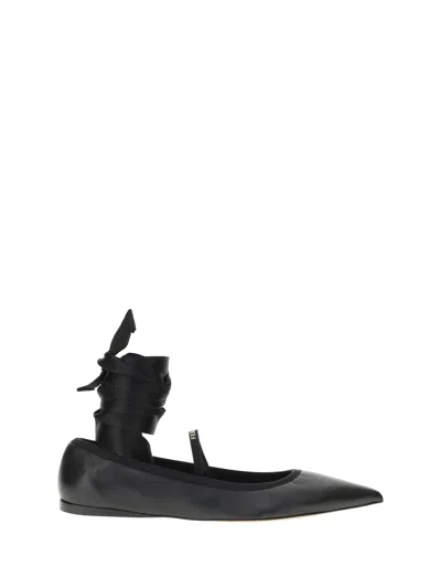 FERRAGAMO FERRAGAMO WOMEN BALLERINAS WITH RIBBON