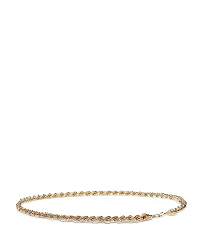 Ferragamo Woman Bijoux Belt In Gold