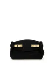 Ferragamo Hug Soft Bag In Black